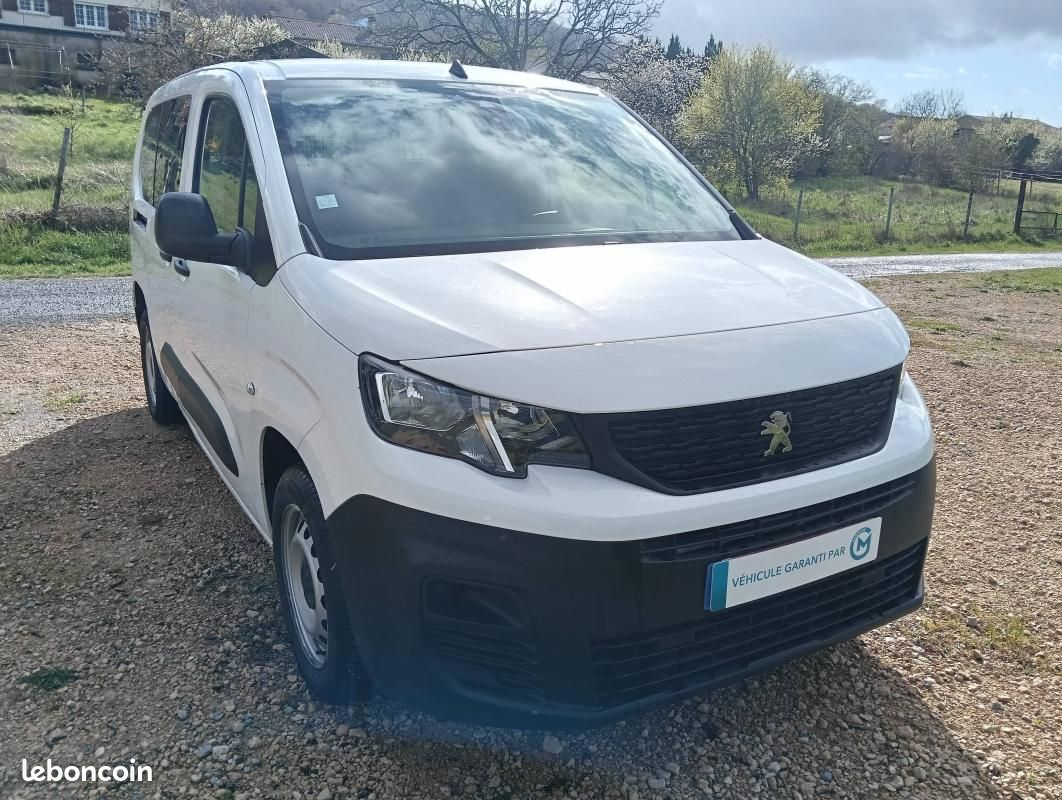 Peugeot Partner Rallongé 3 places HDi 100cv Révisé & garantie 12 mois TVA récupérable (image 4)