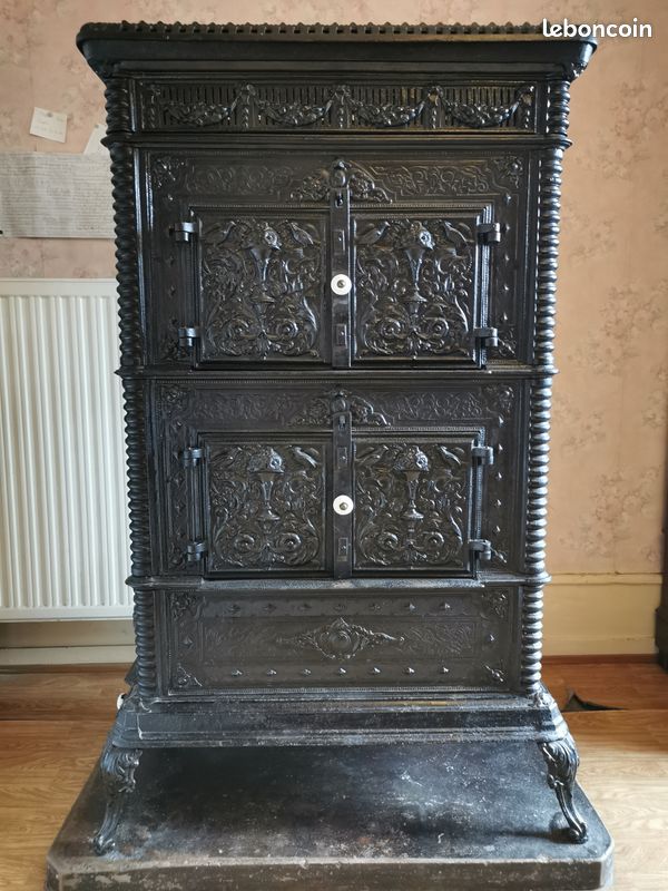Four Poêle à bois en fonte (image 1)