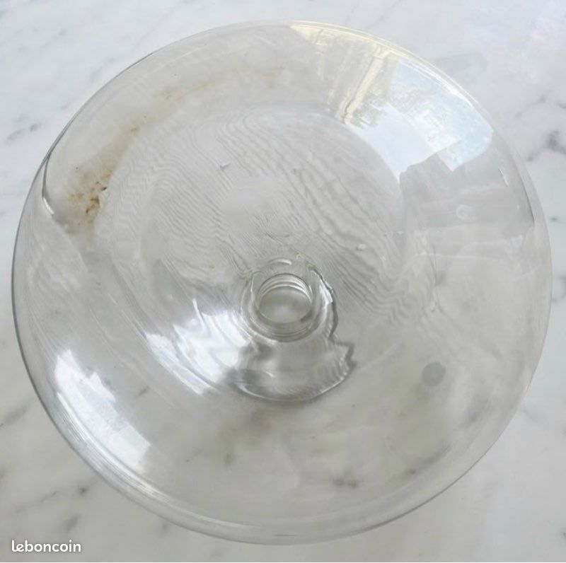 Carafe en verre avec bouchon boule / petite dame-jeanne (image 3)