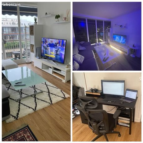 Sous-location 1 MOIS T2 40m2 avec balcon Dispo 22/04