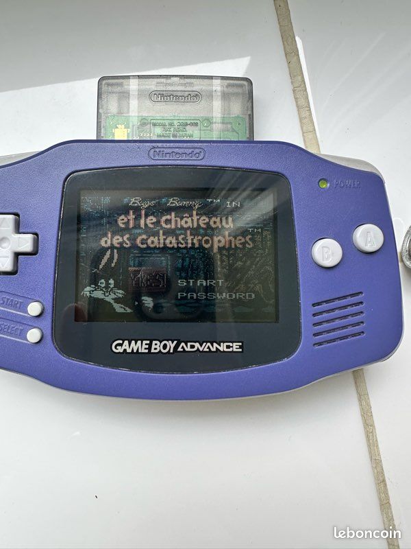 Jeu Game Boy Color Bugs Bunny Et Le Château Catastrophes - Version Française, Très Bon état