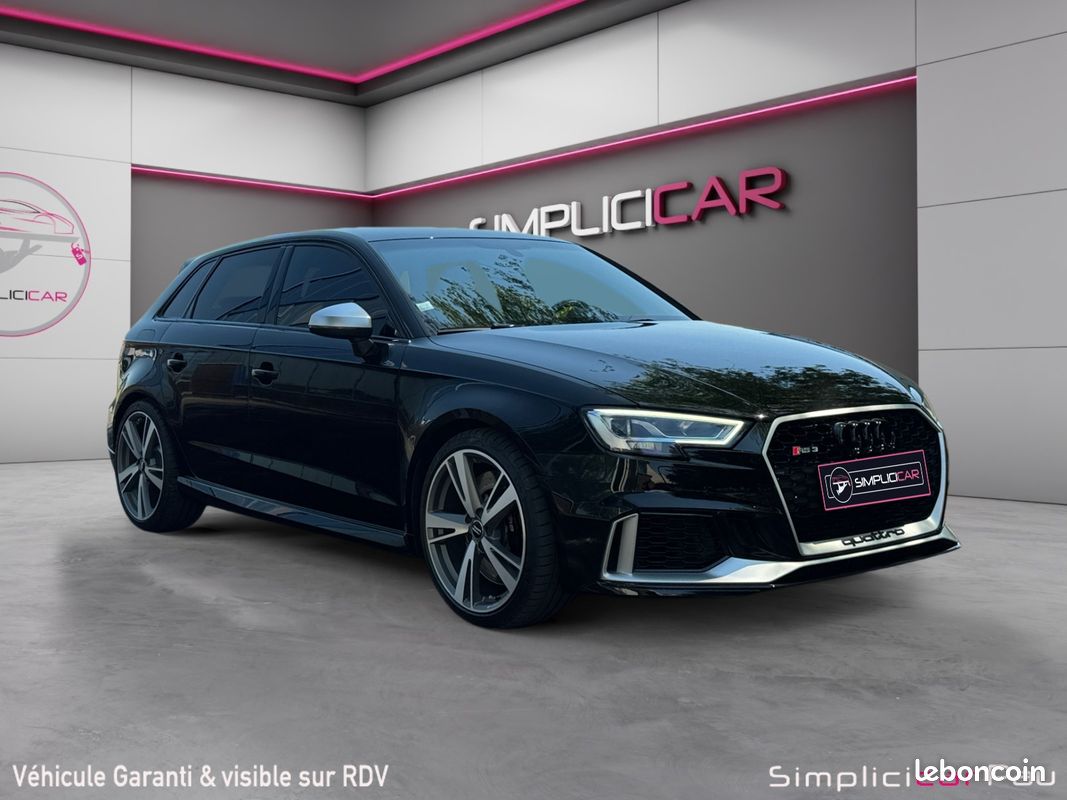 AUDI RS3 II (2) SPORTBACK 2.5 TFSI 400 QUATTRO S TRONIC 400Ch Garantie 12 mois (image 1)