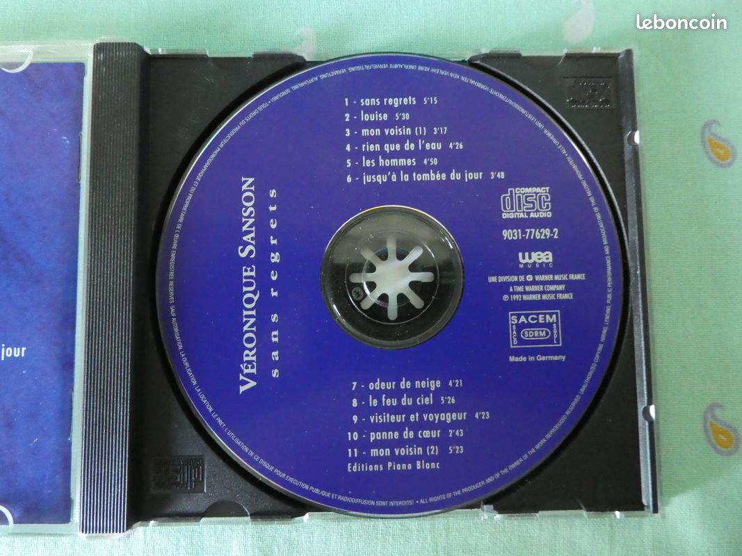 CD " Véronique SANSON " (image 5)
