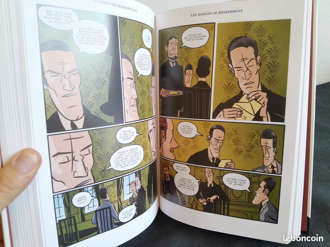BD: "Les aventures illustrées de Sherlock Holmes" (Akileos EO 2015) (image 3)