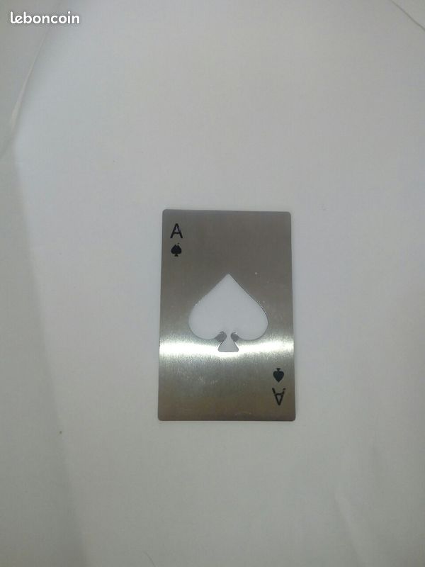 Décapsuleur carte as (image 1)