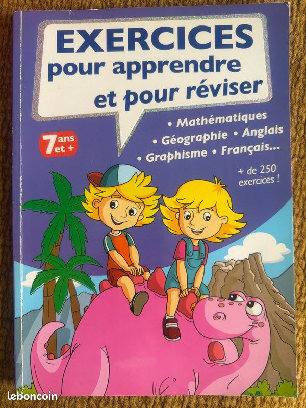 Exercices pour apprendre et pour réviser 7 ans et + (image 1)