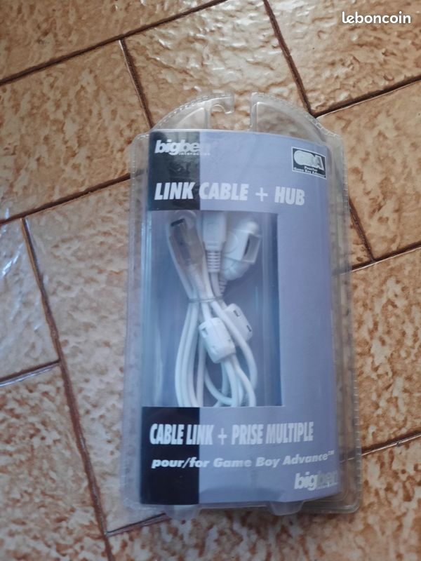 Câble Link Pour Game Boy - Sous Blister - Occasion - Fabriqué En France