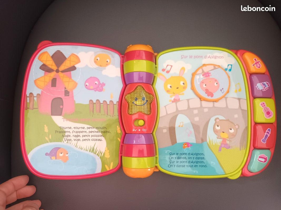 Livre musical Do ré mi Super livre enchanté Vtech (image 5)