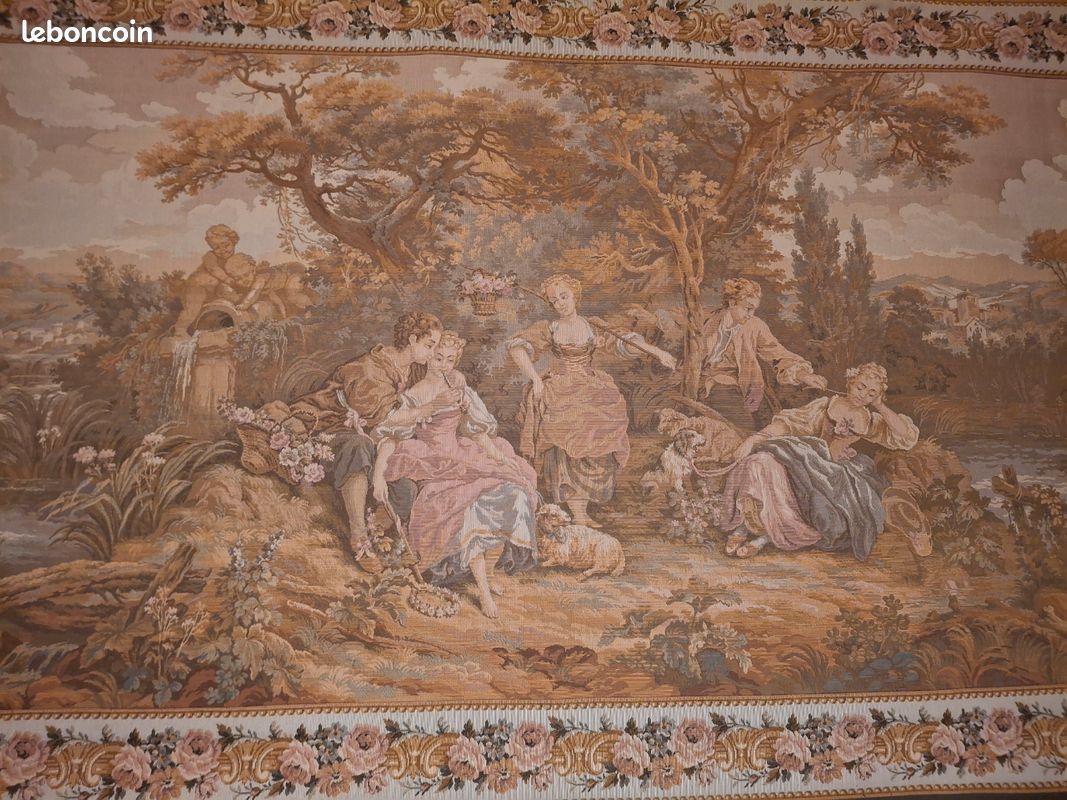 Rre tpisserie murle joliment colorée du milieu du siècle, Dnemrk