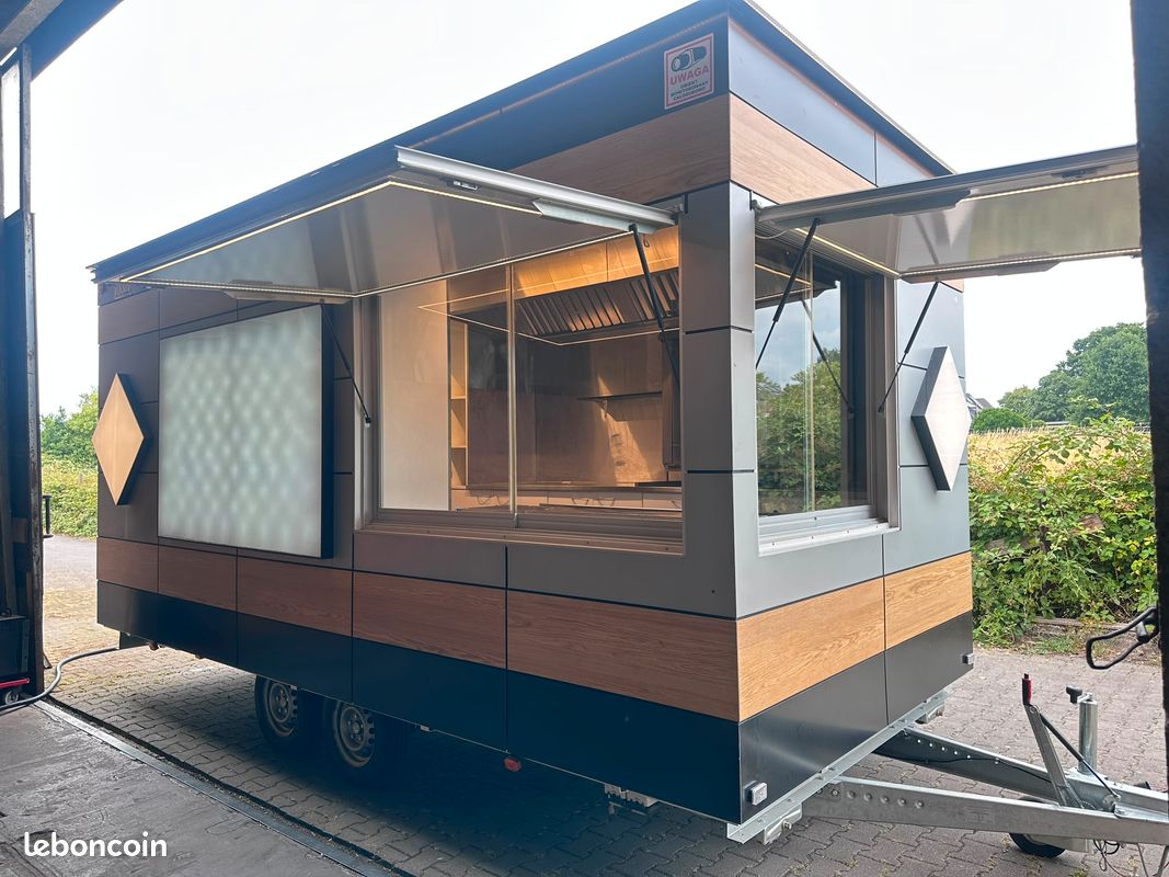 Remorque snack Doner – Burger – FoodTruck (image 1)