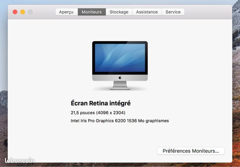 IMac Retina 4K 21.5 pouces (image 7)