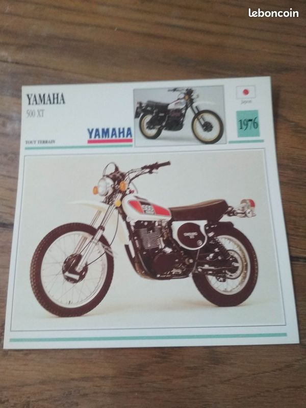 Yamaha 500 Xt Fiche Technique