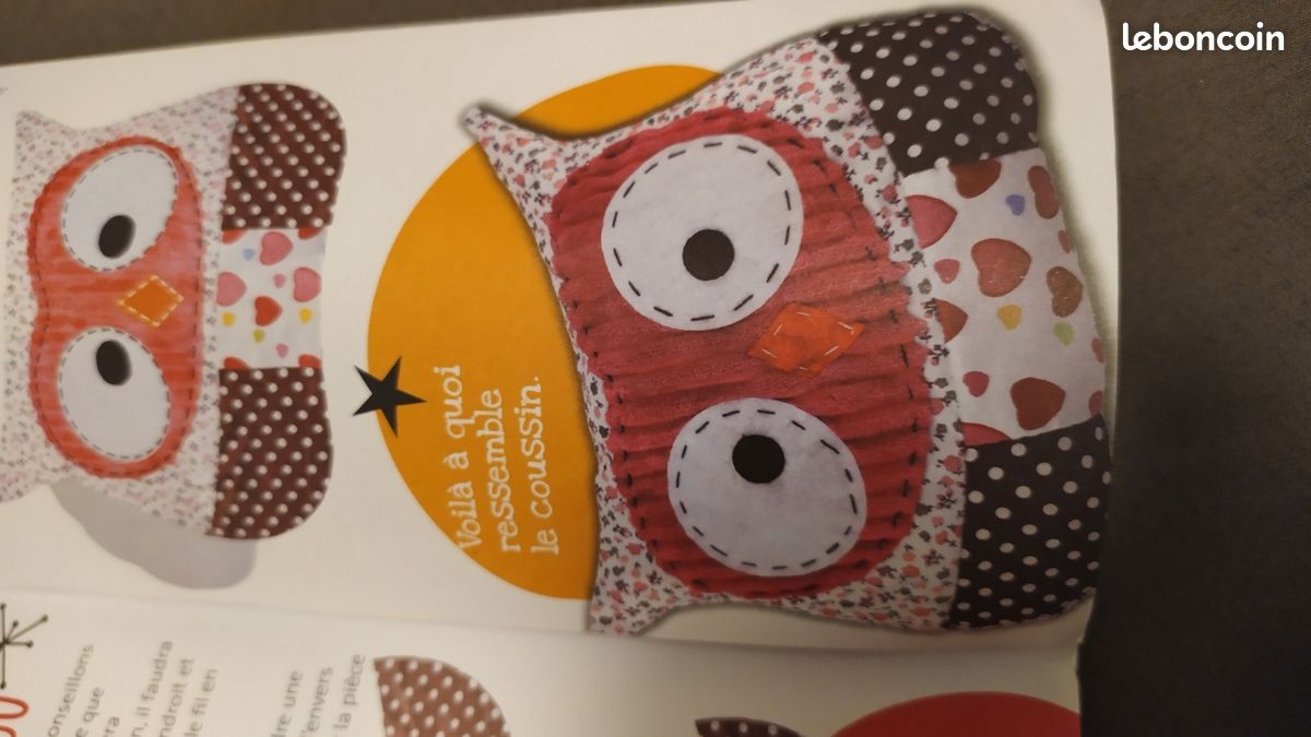 Kit Couture Enfant Hibou - Lot De 2 Coussin à Coudre | Activité Manuelle Débutant | Baker Ross
