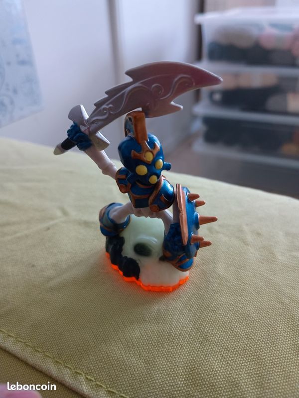 NEUF NEW 3 figurine skylanders giants CHOP SHROOMBOOM canon nintendo