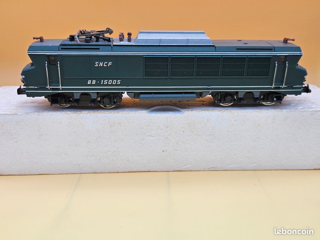 Ancienne locomotive électrique, SNCF BB 15005, réf. 8343, Jouef, en HO