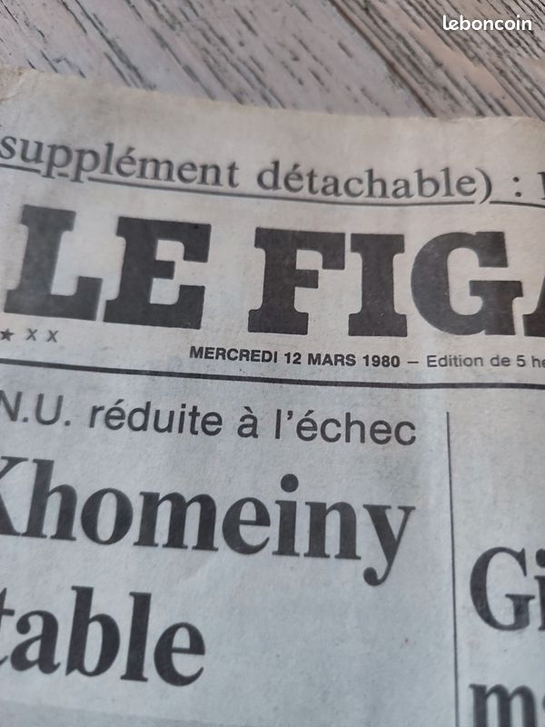 Journal le figaro 12 mars 1980 (image 1)