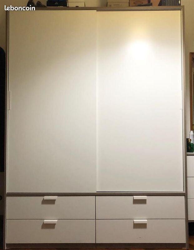 Armoire double porte coulissante (image 6)