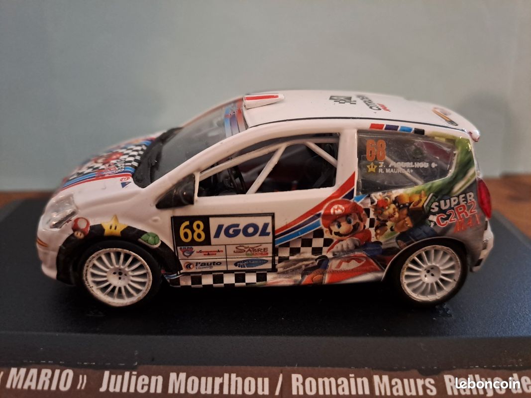 Voiture miniature 1/43 Citroën C2 Mourlhou Rallye de Rouergue 2016 (image 7)
