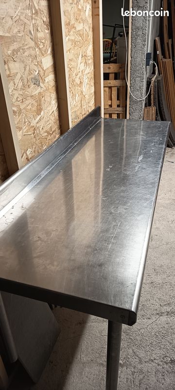 Plan de travail inox x2 (image 1)