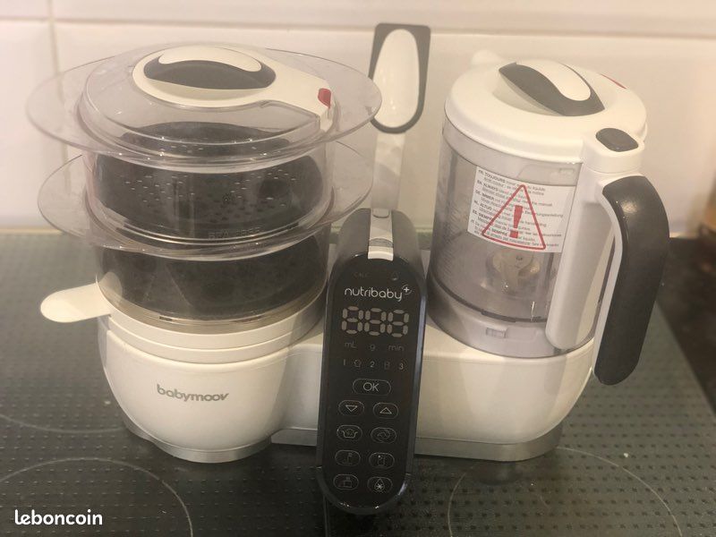 Robot babymoov babycook Multifonctions 6 en 1 - Nutribaby(+) - Blanc (image 2)