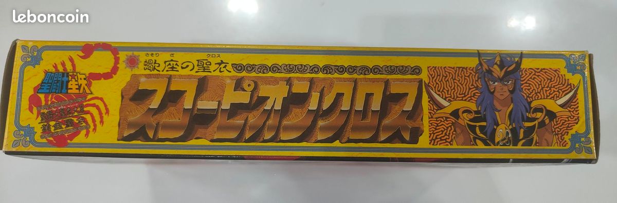Figurine Saint Seiya Vintage Bandai 1987, Scorpio, Version Japonaise, Collection