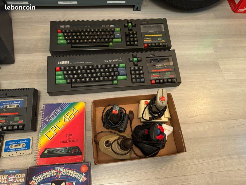 Prospectus original Amstrad CPC 464 français 1984 – Bon état vintage retro - Jeux vidéo