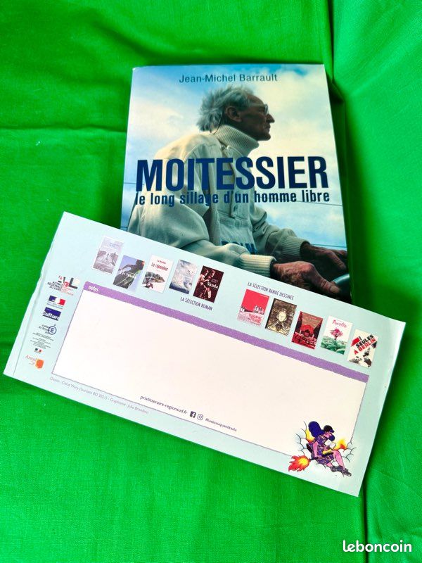 Livre biographie de Jean-Michel Barrault sur Moitessier : Le Long Sillage d’un homme libre en TBE (image 19)