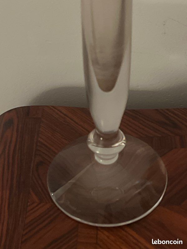 Grand vase soliflore tube baccarat (image 17)