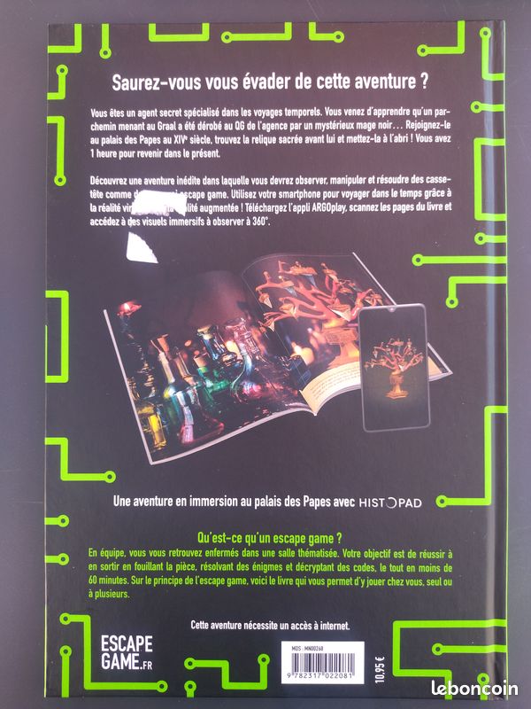 Lot Livre/Jeu "Escape Game" (image 11)