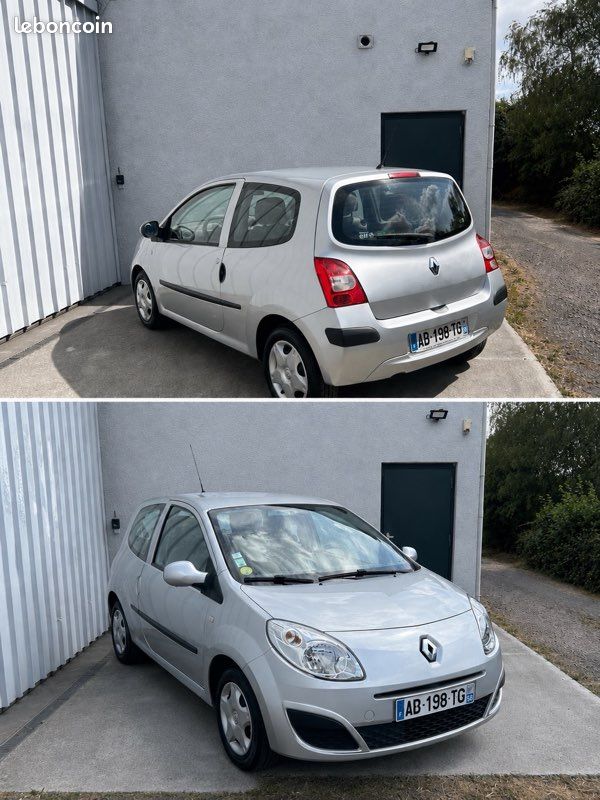 Renault TWINGO II 1.2 16V 75CH,Trend (Berline), GRIS, 4cv, 3 portes (image 2)