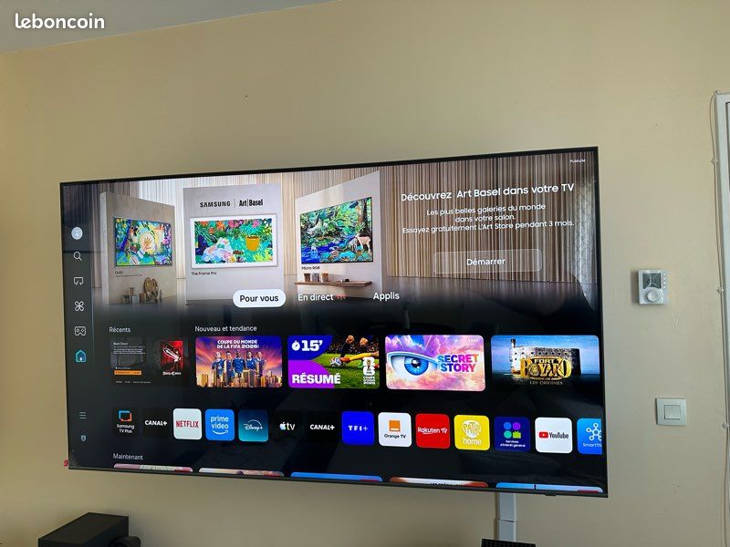 Samsung QLED TQ75Q72D 75" (189 cm) 4K UHD AI Smart TV 2024 (image 4)