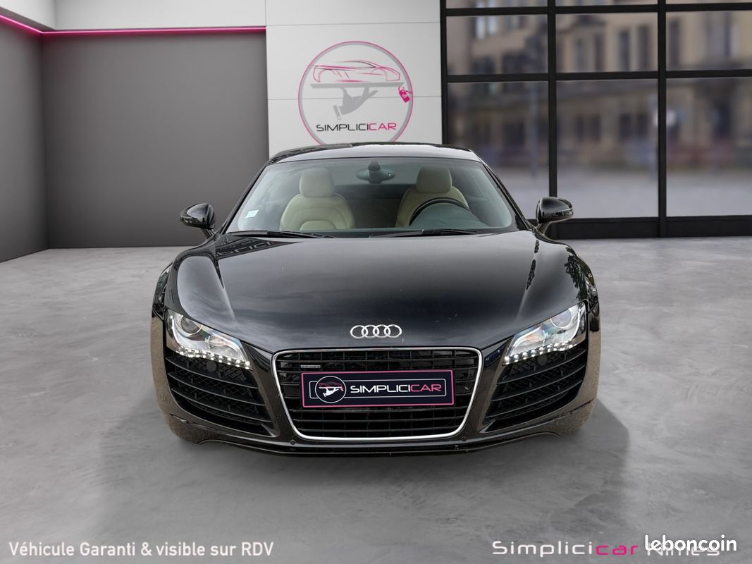 AUDI R8 V8 4.2 FSI QUATTRO 420 R-TRONIC 420Ch - Bang Olufsen - Sièges éléctrique/chauffants - Magnetic Ride - Caméra de Recul - GARANTIE 12 MOIS (image 8)