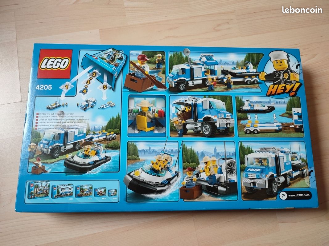 Lego 4205 neuf command center police Jeux Jouets