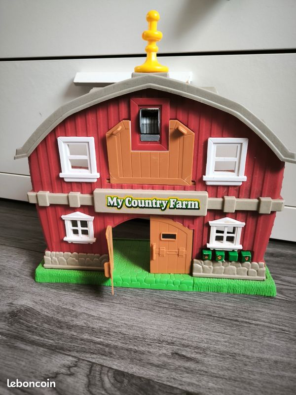 Lot animaux de la ferme + tapis + tracteur (image 2)