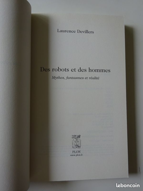 Des robots et des hommes. Mythes, fantasmes et réalités de Laurence DEVILLERS (image 3)
