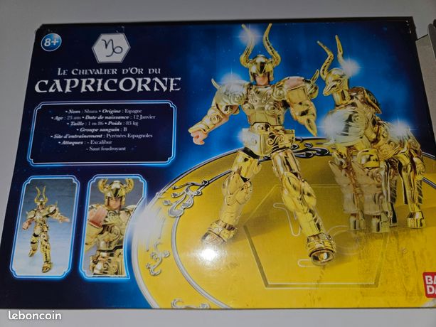 Figurine Saint Seiya Vintage - Capricorne Surplis - Bandai 2003