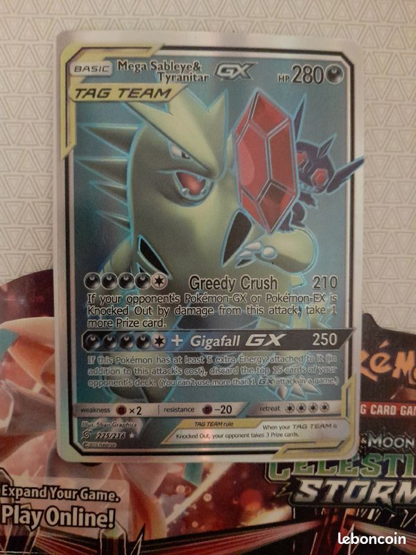 Carte Pokémon - Mega Sableye&Tyranitar (image 1)