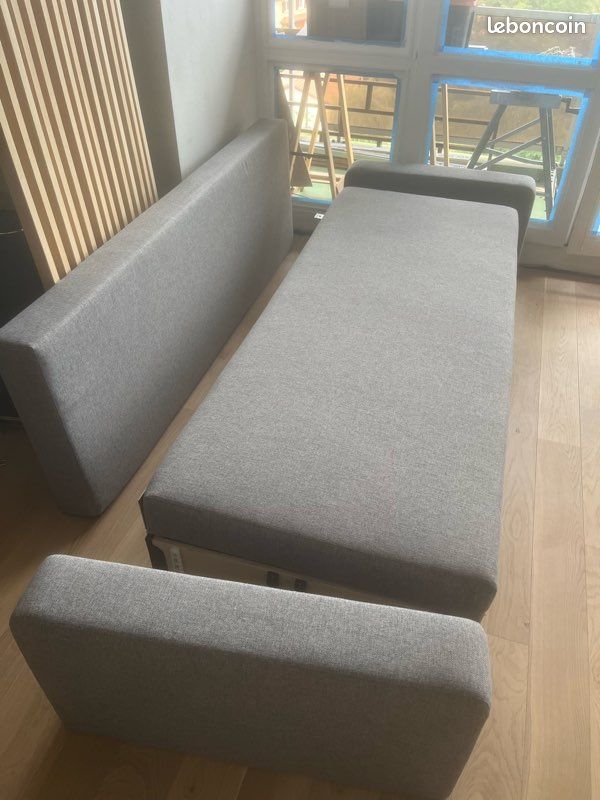 Canapé convertible gris ikea (image 6)