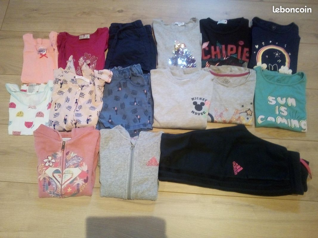 Vend lot vêtements fille - 6 ans (image 1)