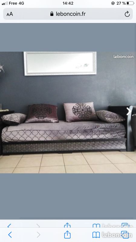 Salon marocain + coffre (image 1)