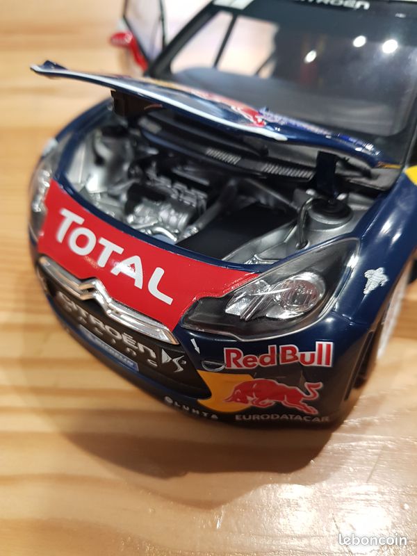Citroën DS3 WRC Rallye du Chablais 2013 S. Loeb et S. Loeb - Rallye au 1/43