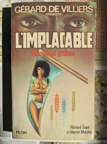 [Livre] L'implacable - Bon état (image 1)
