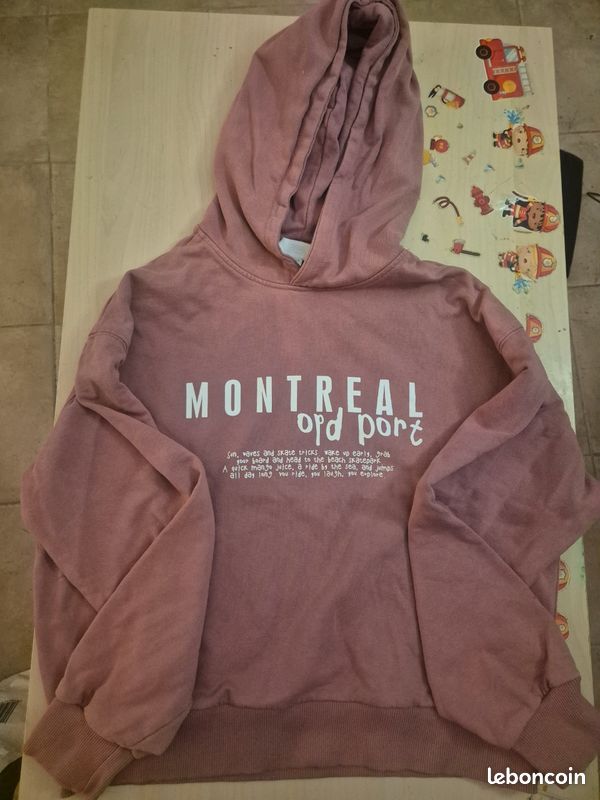 Pull Zara capuche garçon 13 14 ans stranger things - Vêtements