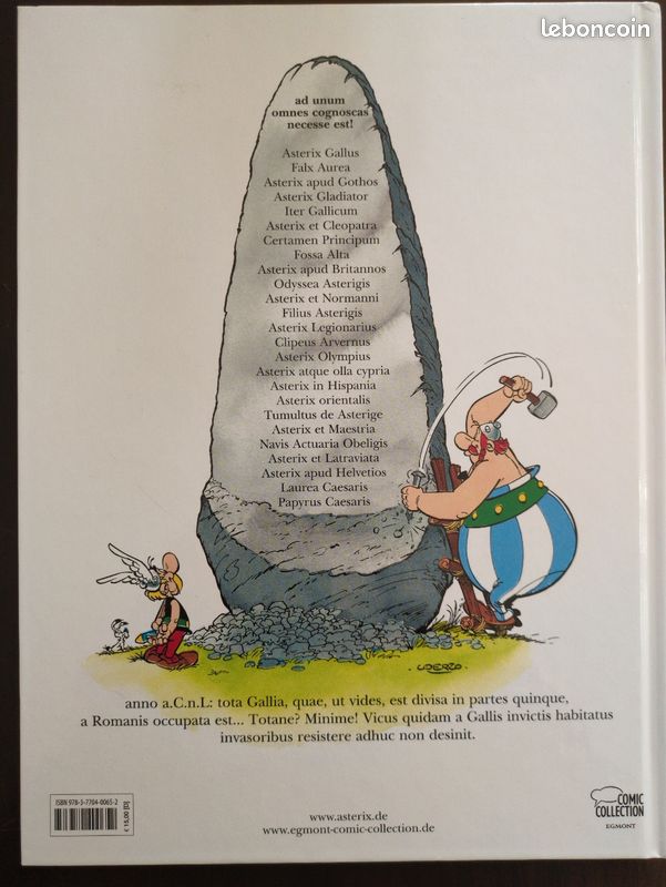 Astérix au jeux olympiques (en latin) (image 2)
