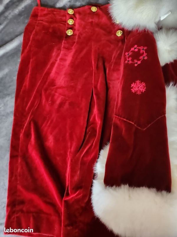 Costume professionnel de Père Noël complet (image 6)