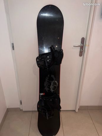 Snowboard Alpin Rossignol Dualtec 156 Cm - Occasion - Semelle Impeccable - Fabriqué En France