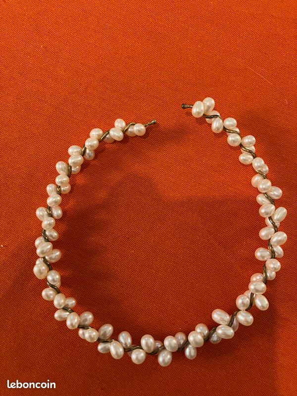 Collier perles eau douce (image 2)