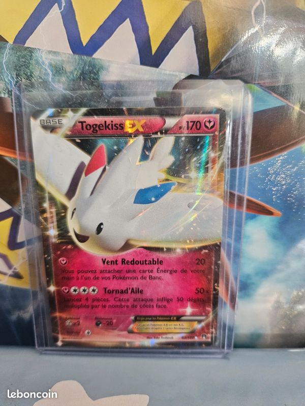 Togekiss ex holo 170pv 83/122 neuf carte pokemon - Collection