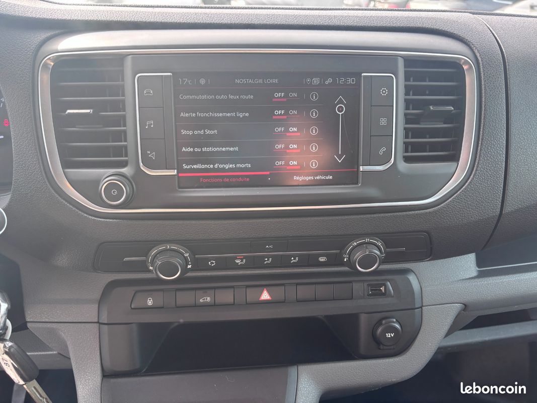 Citroen jumpy 1.5 bluehdi 120 ch m caméra / carplay (image 8)
