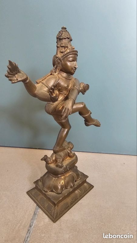 Statue bronze déesse dansante (image 6)